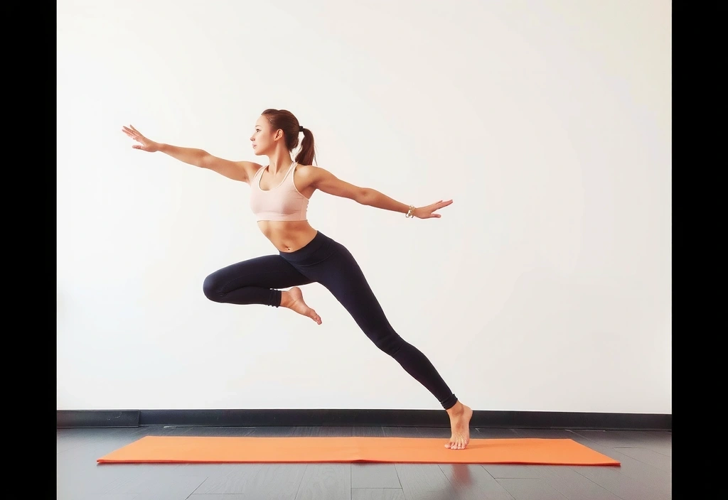 Person in Vinyasa Flow Yoga pose